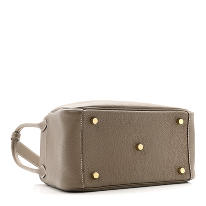 Hermes Taurillon Clemence Lindy 26 Etoupe 4 of 15