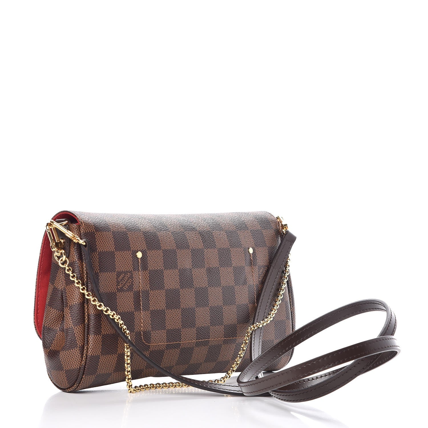 Louis Vuitton Damier Ebene Favorite MM 4 of 9