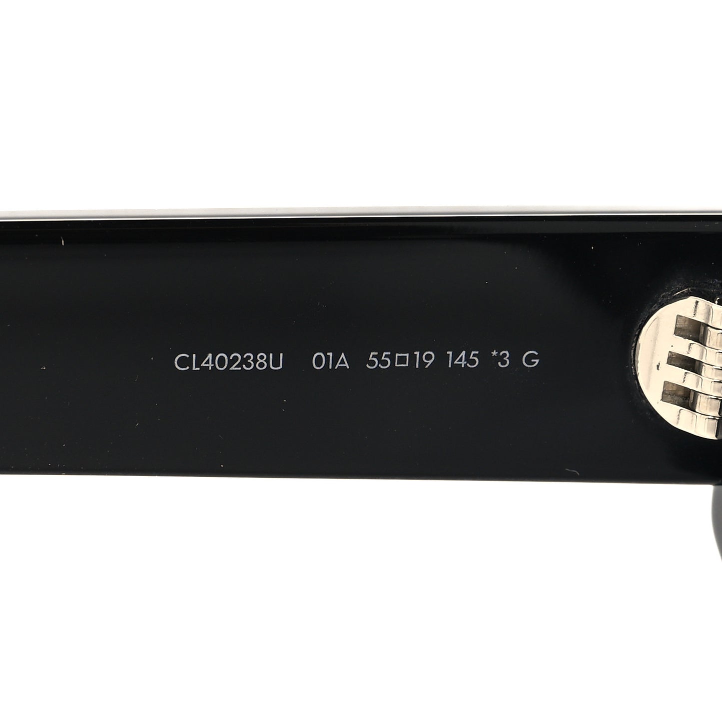 Acetate Triomphe 01 Sunglasses CL 40238U Black
