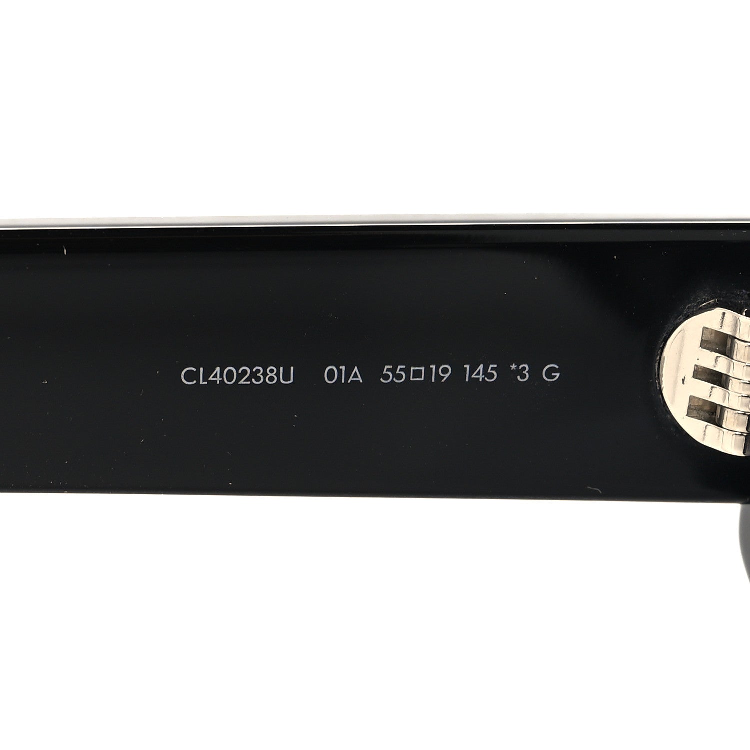 Celine Acetate Triomphe 01 Sunglasses CL 40238U Black 6 of 7