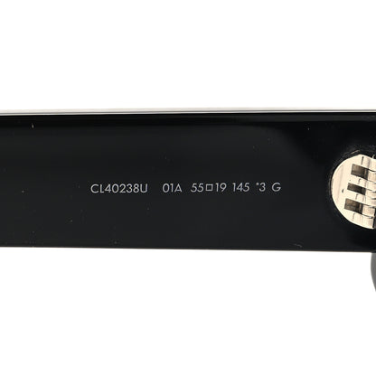 Celine Acetate Triomphe 01 Sunglasses CL 40238U Black 6 of 7