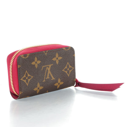 Louis Vuitton Monogram Zippy Multicartes Fuchsia 3 of 7