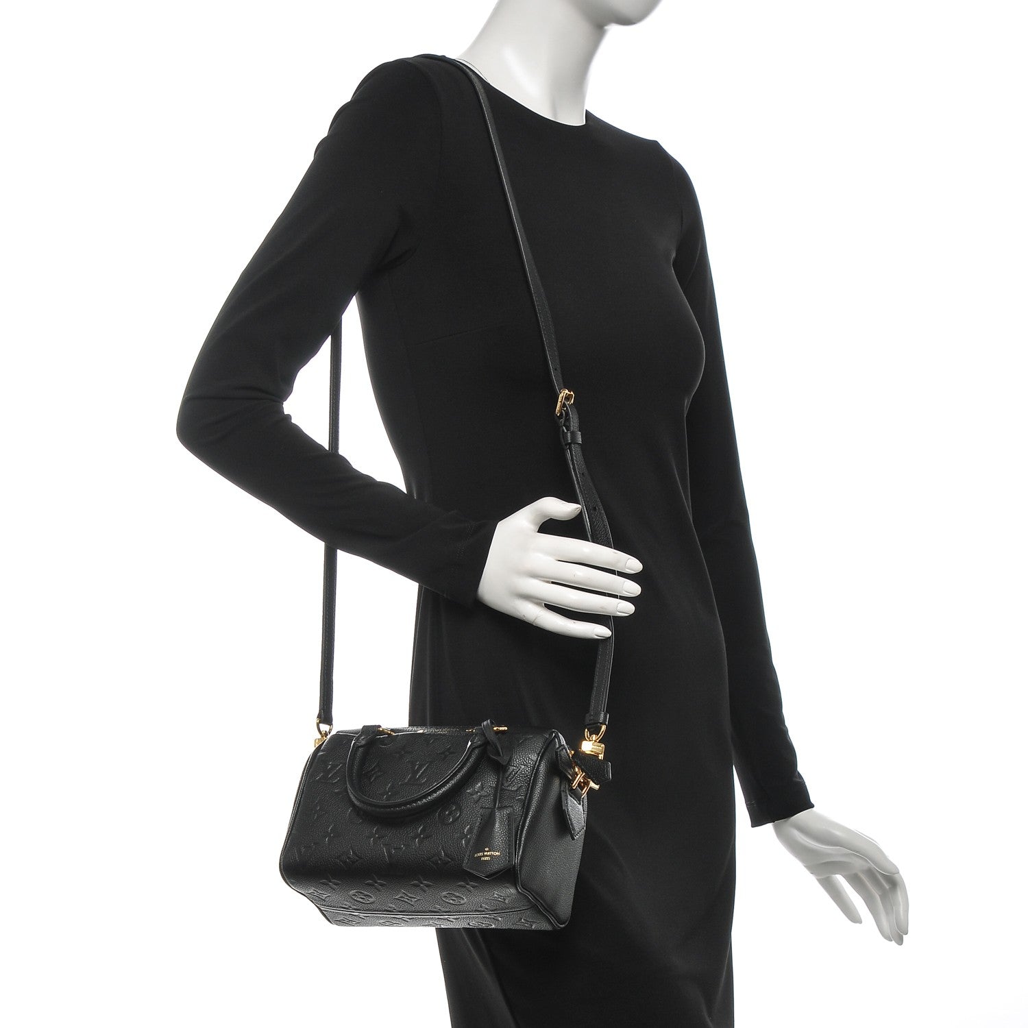 Louis Vuitton Empreinte Speedy Bandouliere 20 NM Black 2 of 6