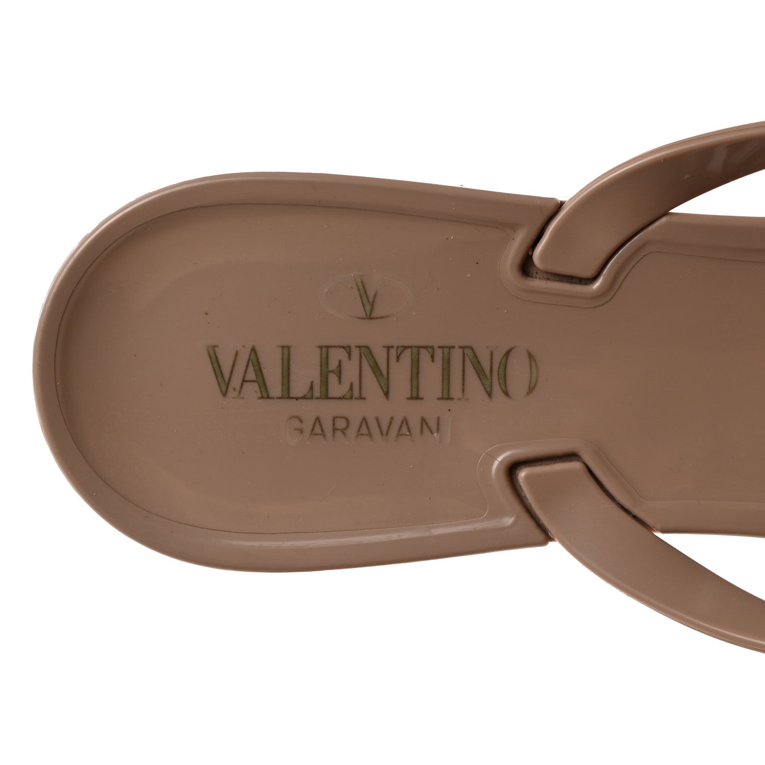 Valentino Garavani PVC Jelly Rockstud Bow Thong Sandals 41 Poudre 6 of 8