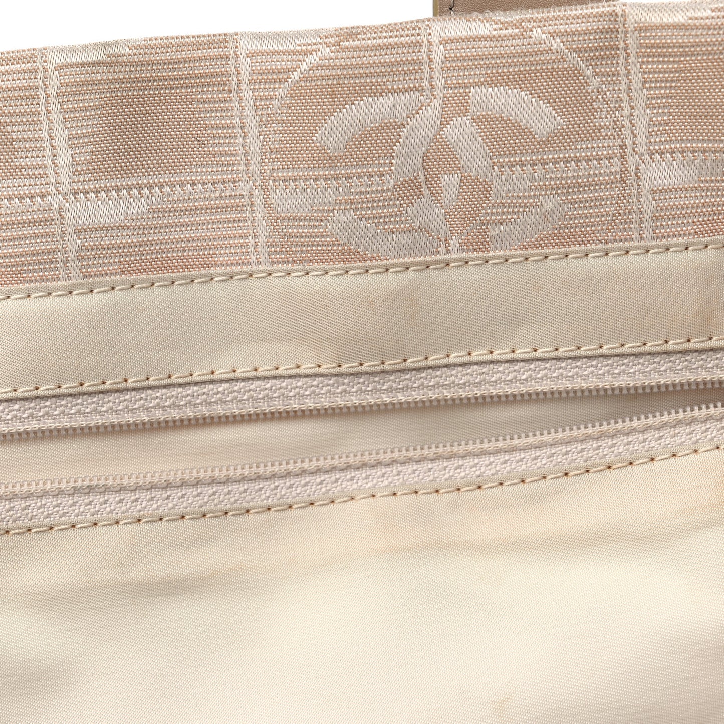 Nylon Medium Travel Tote Beige