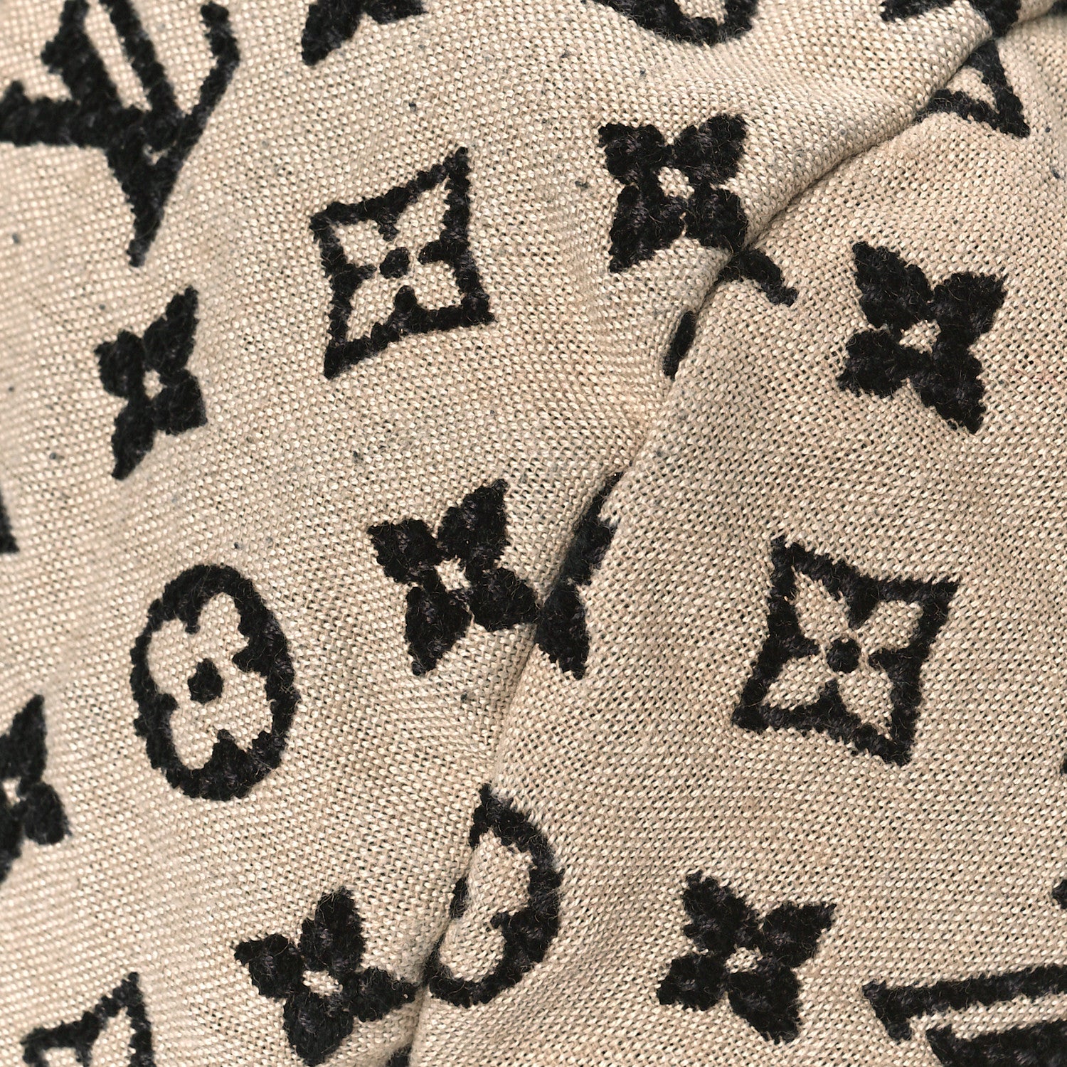 Louis Vuitton Fabric Jacquard Monogram Cheche Gypsy PM Vert 7 of 9