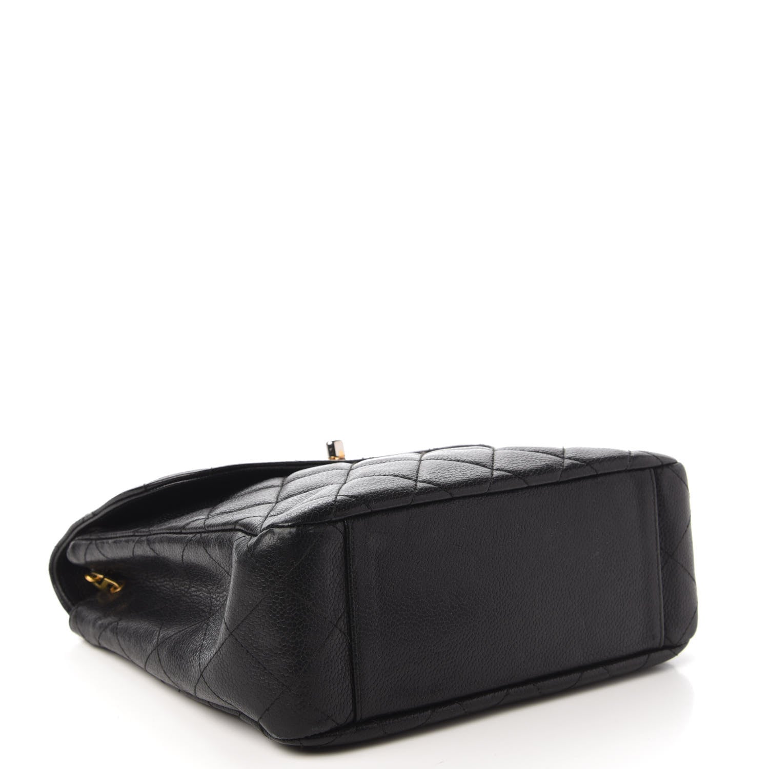 Chanel Caviar Quilted Small Single Flap Black 4 of 12