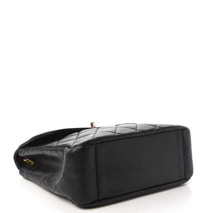 Chanel Caviar Quilted Small Single Flap Black 4 of 12