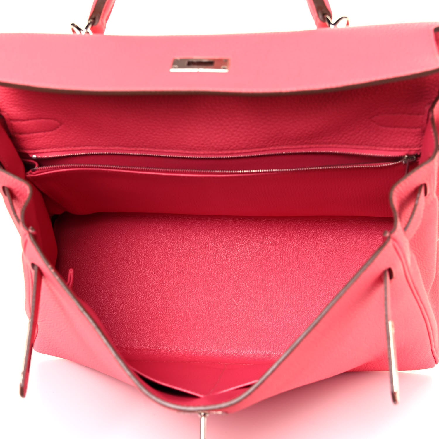 Hermes Togo Kelly Retourne 35 Rose Lipstick 13 of 30