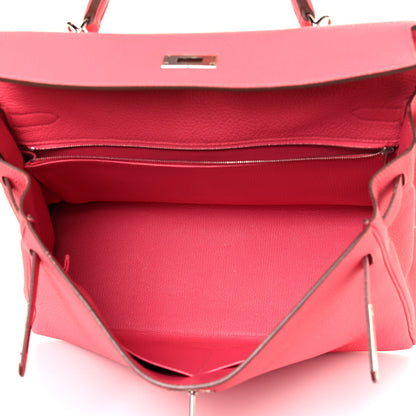 Hermes Togo Kelly Retourne 35 Rose Lipstick 13 of 30