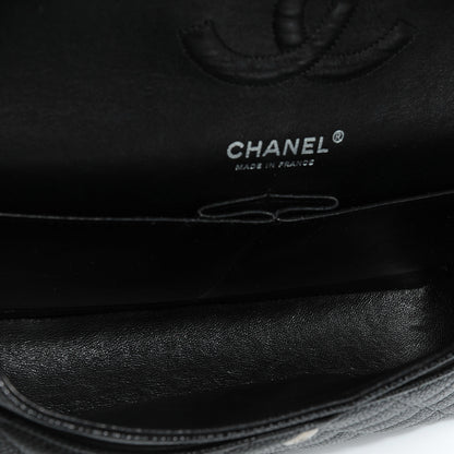 Chanel Caviar Quilted Medium Double Flap Black 7 of 8