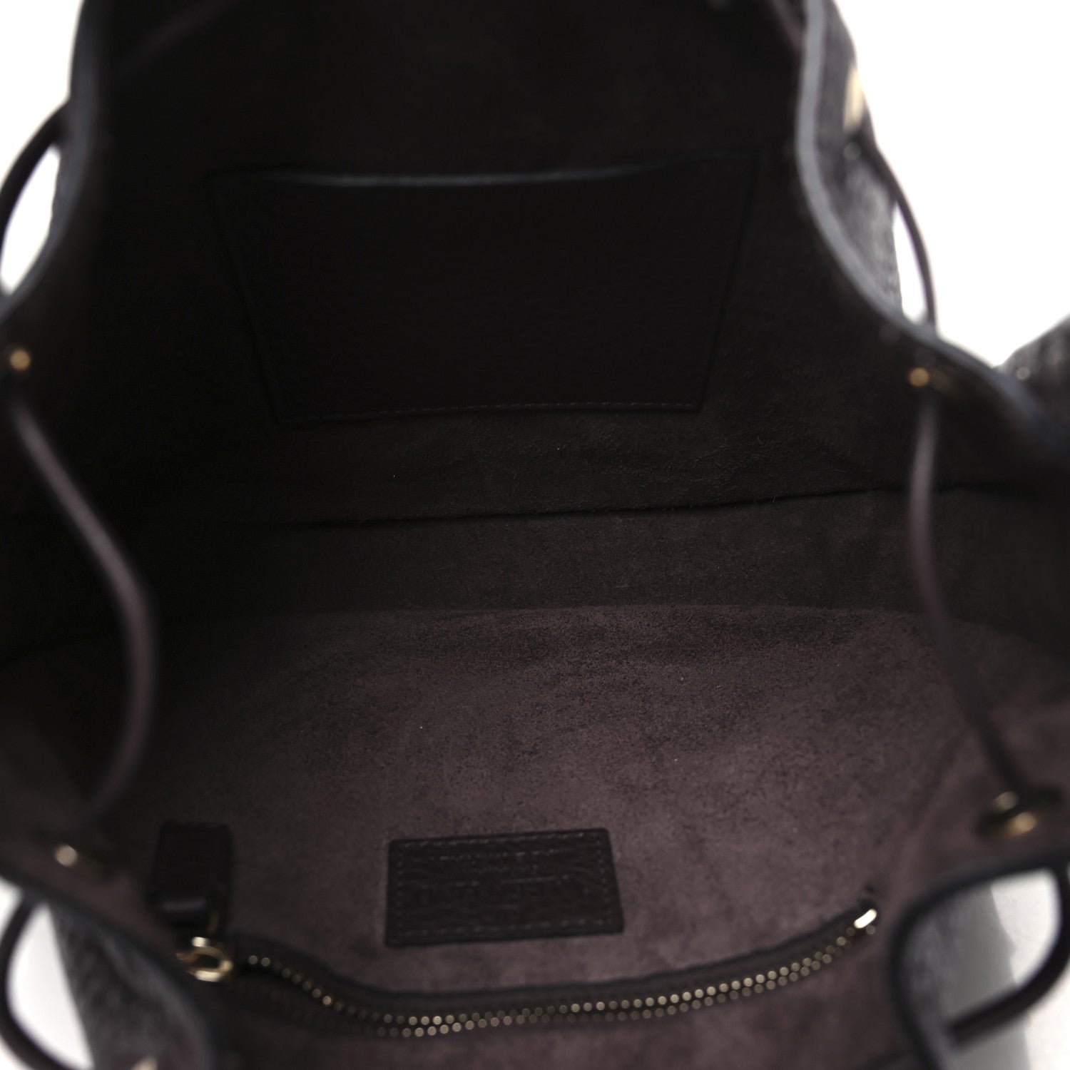 Valentino Garavani Grained Calfskin Rockstud Bucket Bag Vinaccia 5 of 9