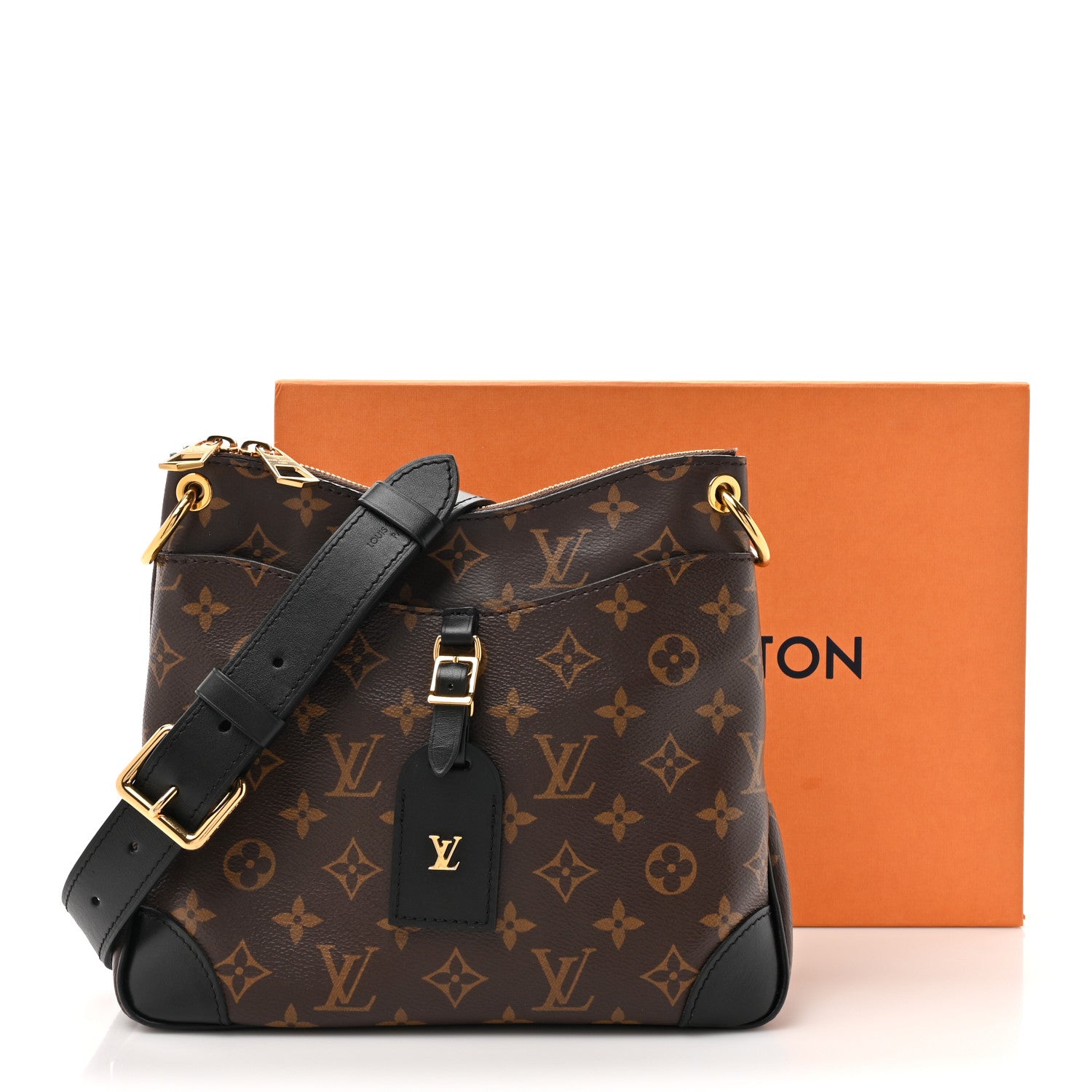 Louis Vuitton Monogram Odeon PM Black 14 of 14