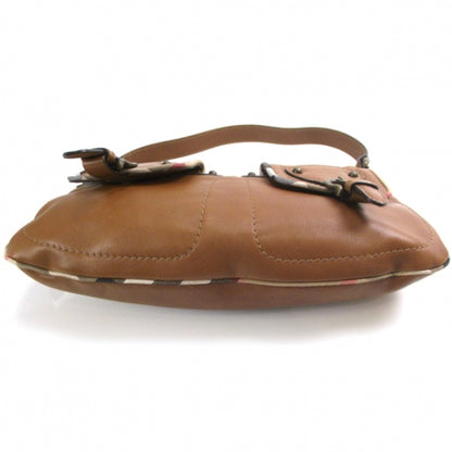 Burberry Leather Nova Trim Shoulder Bag 4 of 9