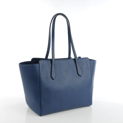 Gucci Dollar Calfskin Small Swing Tote Caspian 3 of 6