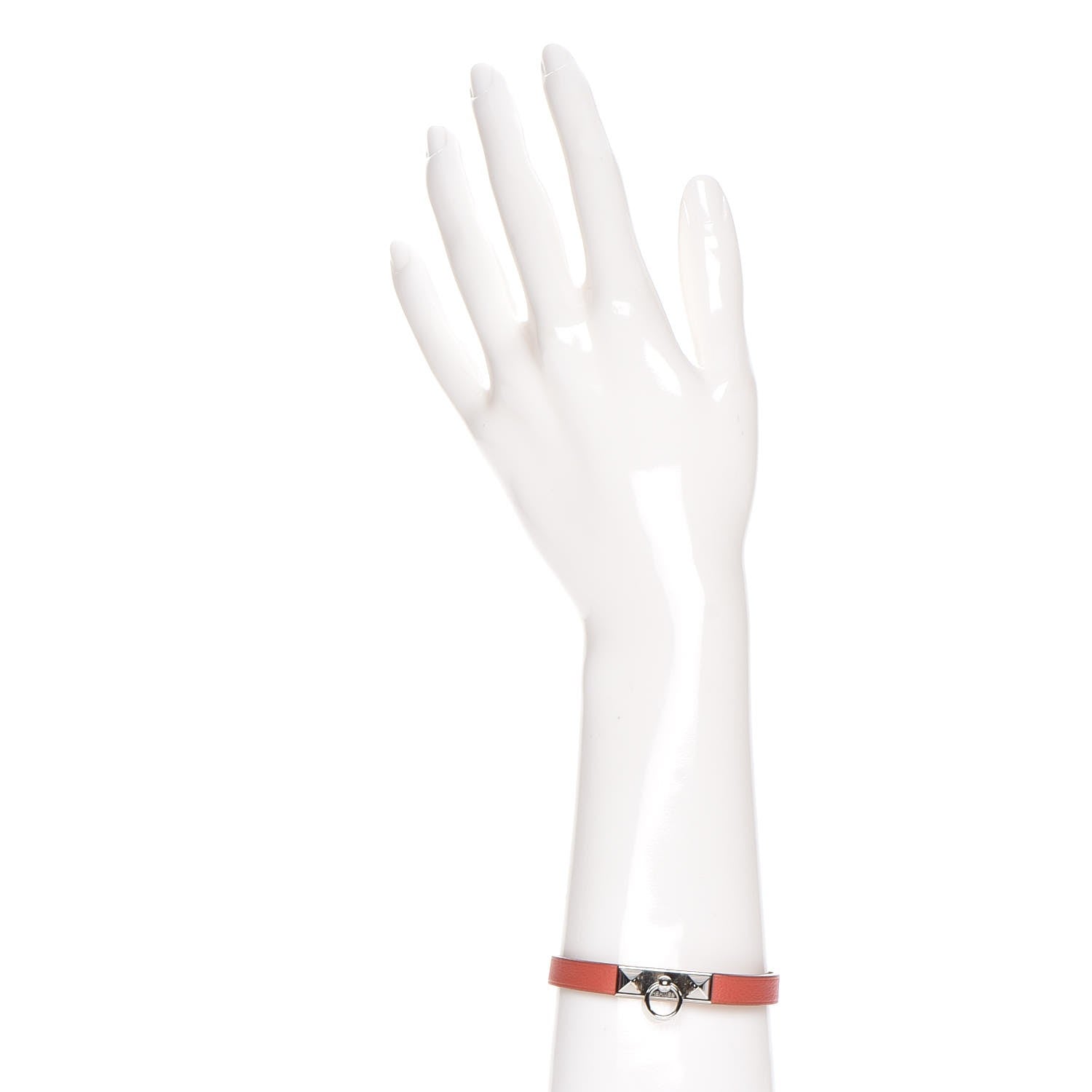 Hermes Swift Micro Rivale Bracelet S Sanguine 2 of 7