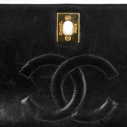 Chanel Lambskin Quilted Small Single Flap Black 6 of 10