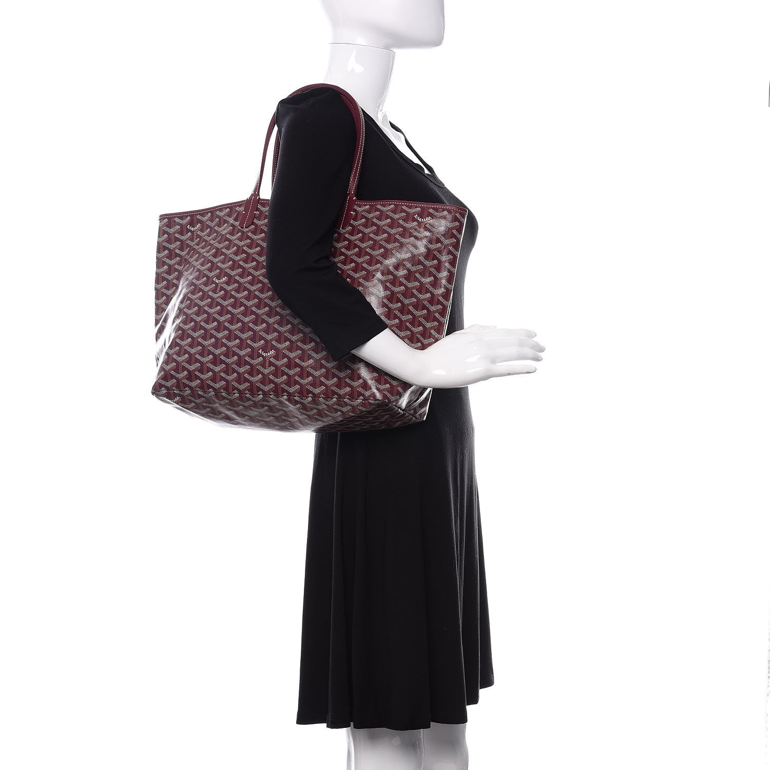 Goyard Goyardine Saint Louis PM Bordeaux 2 of 9