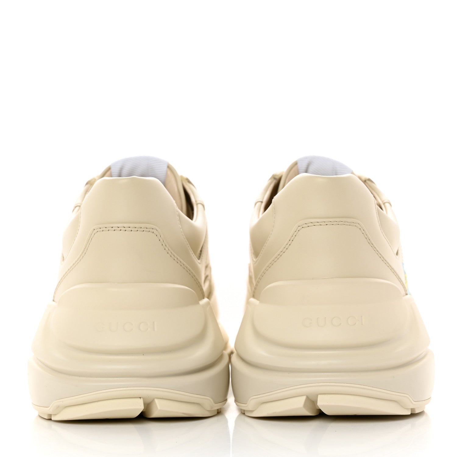Gucci Apollo Calfskin Star Interlocking G Mens Rhyton Sneakers 8 Ivoire 4 of 15