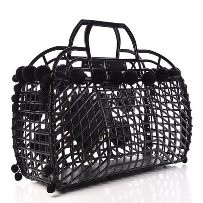 Dolce & Gabbana PVC Cage Market Tote Black 3 of 9