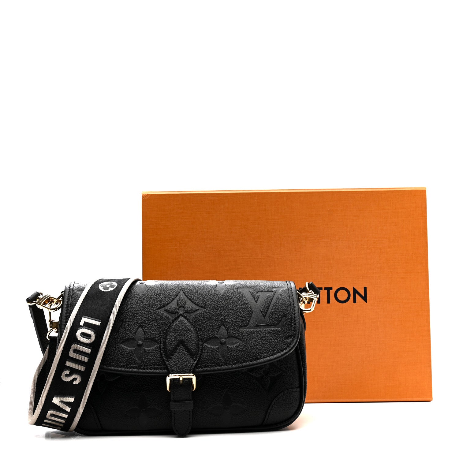 Louis Vuitton Empreinte Monogram Giant Diane Black 10 of 10