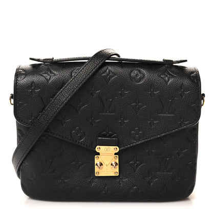 Louis Vuitton Empreinte Pochette Metis Black 1 of 12