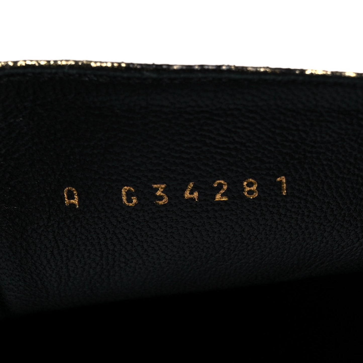 Laminated Goatskin High Boots 38 Gold