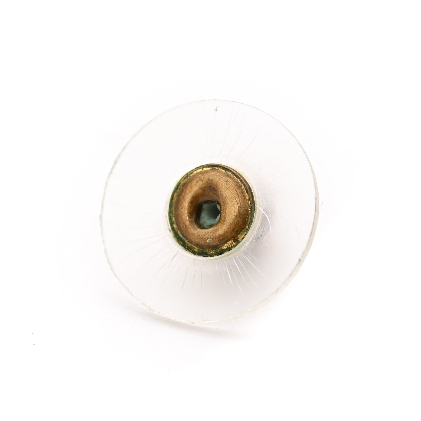 Pearl CC Tags Drop Earrings Gold