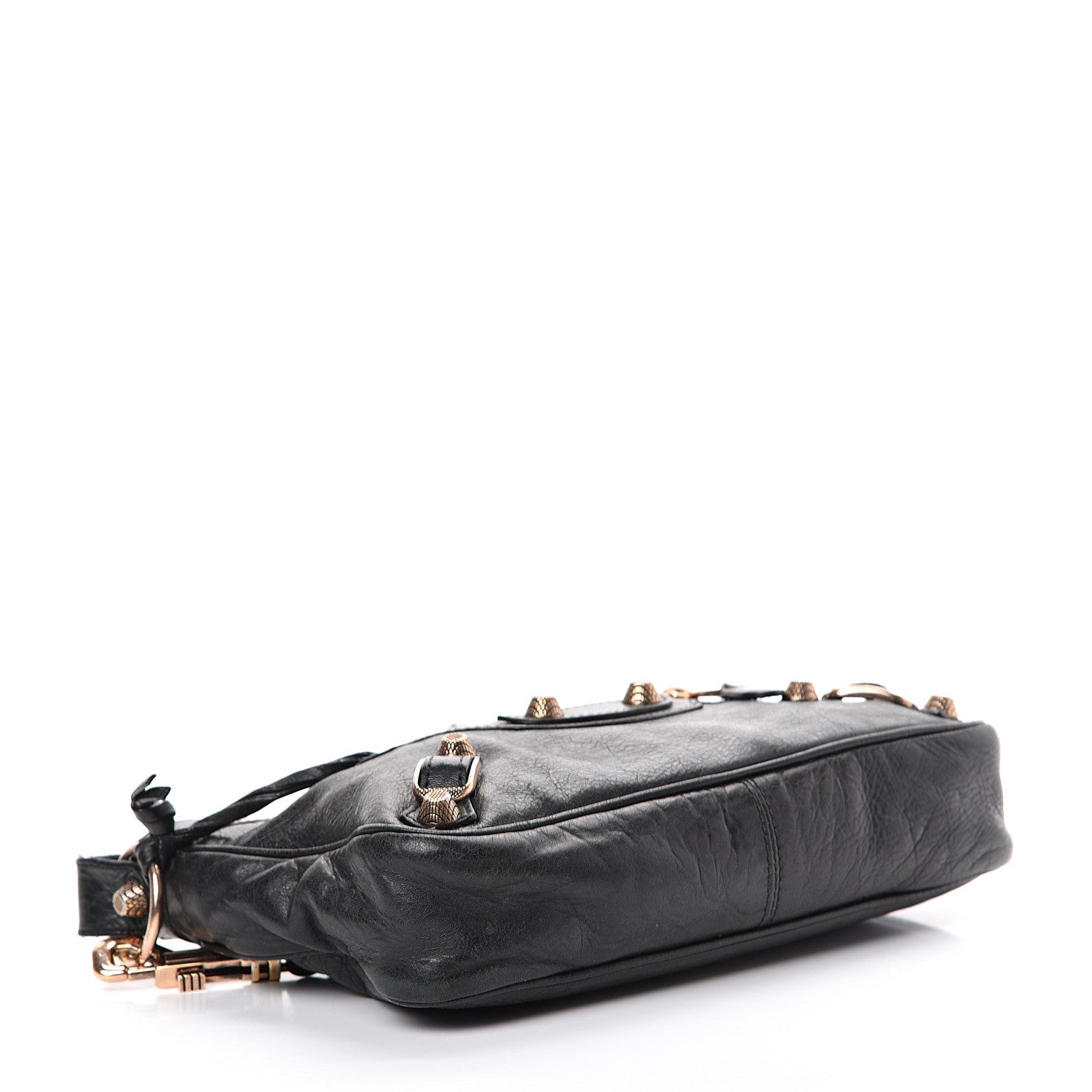 Balenciaga Agneau Giant 12 Rose Gold Hardware Hip Black 3 of 13