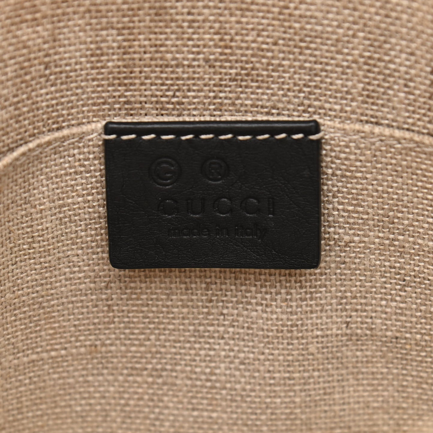 Microguccissima Mini Dome Bag Black