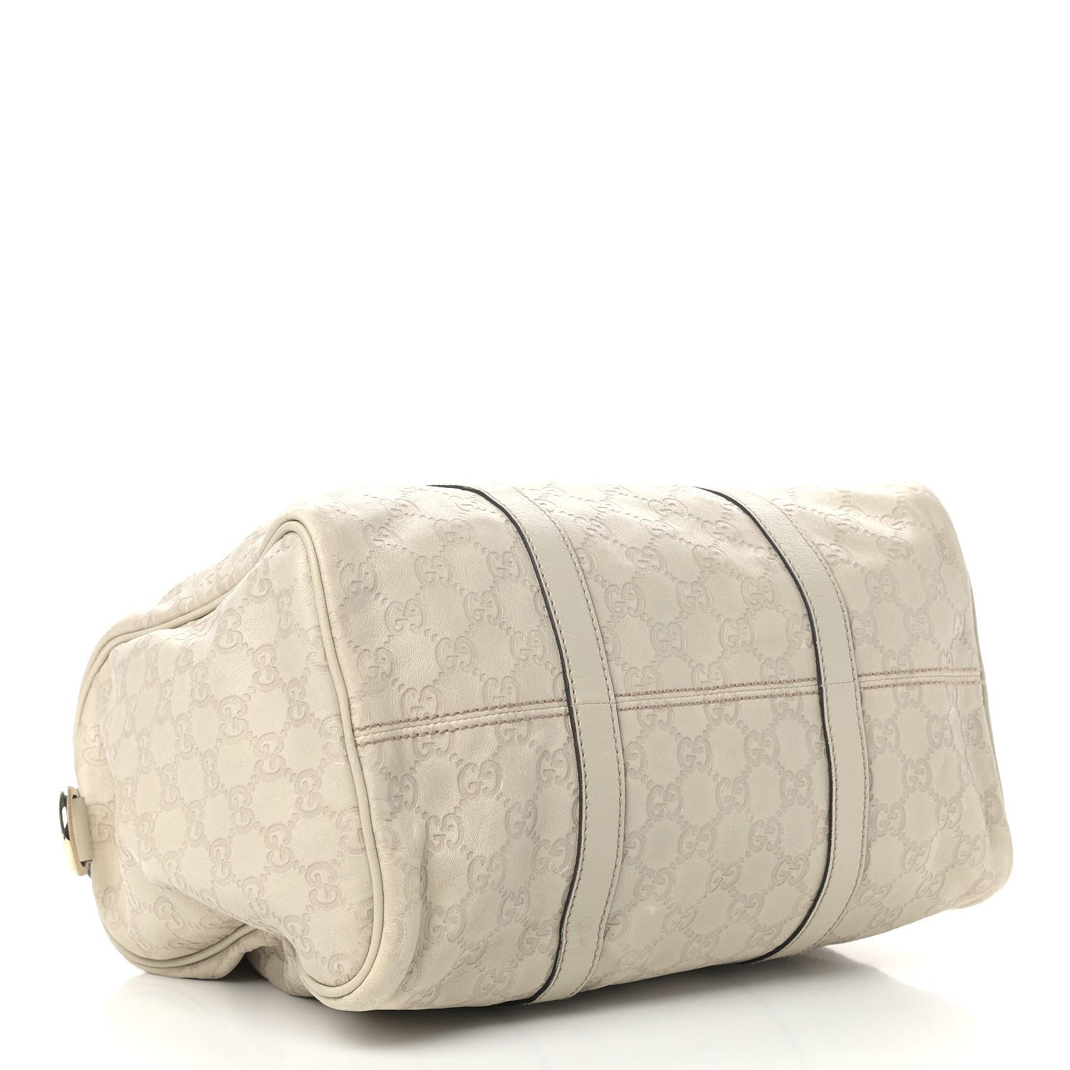 Gucci Guccissima Medium Joy Boston Off White 3 of 9