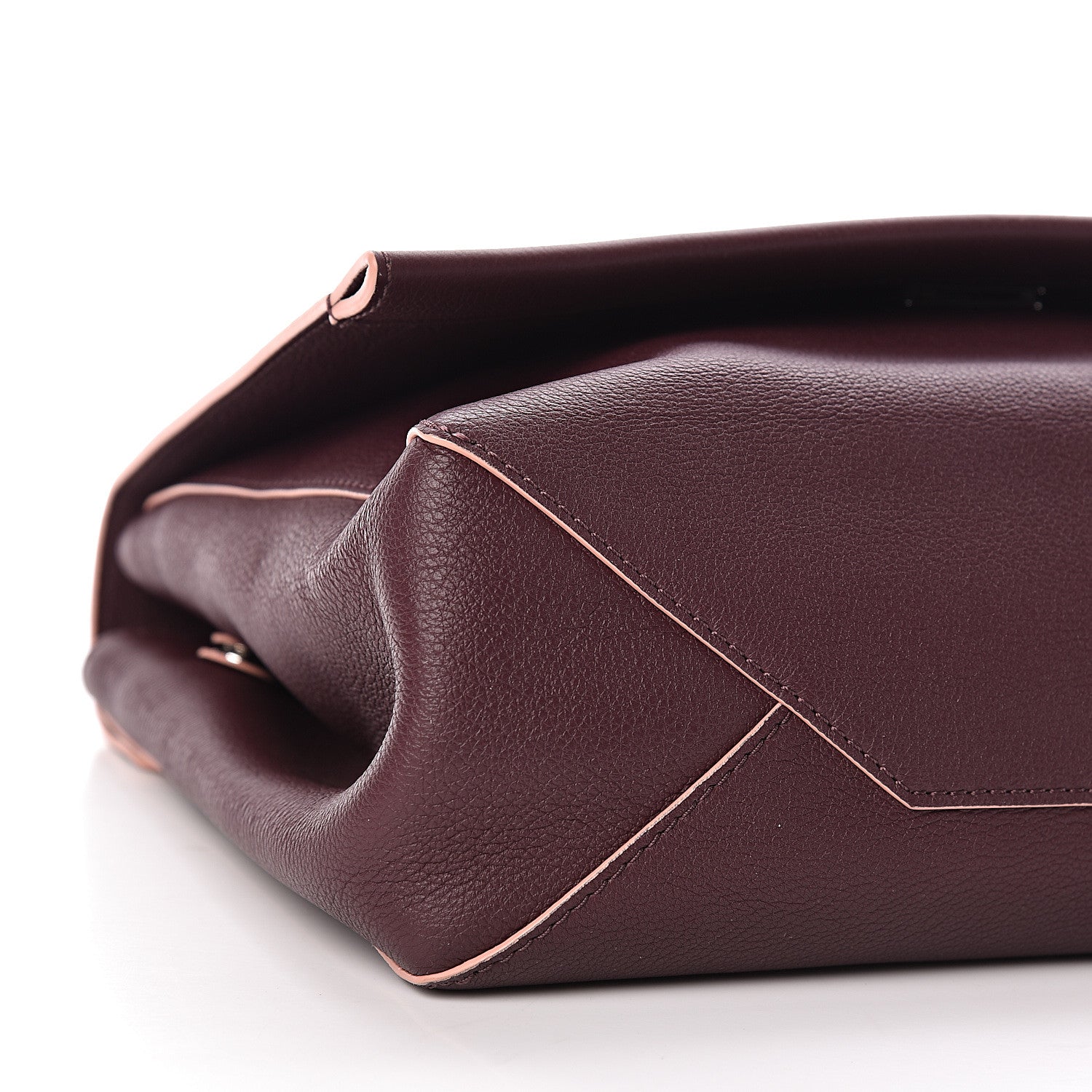 Louis Vuitton Soft Calfskin Lockme II Top Handle Prune 8 of 9