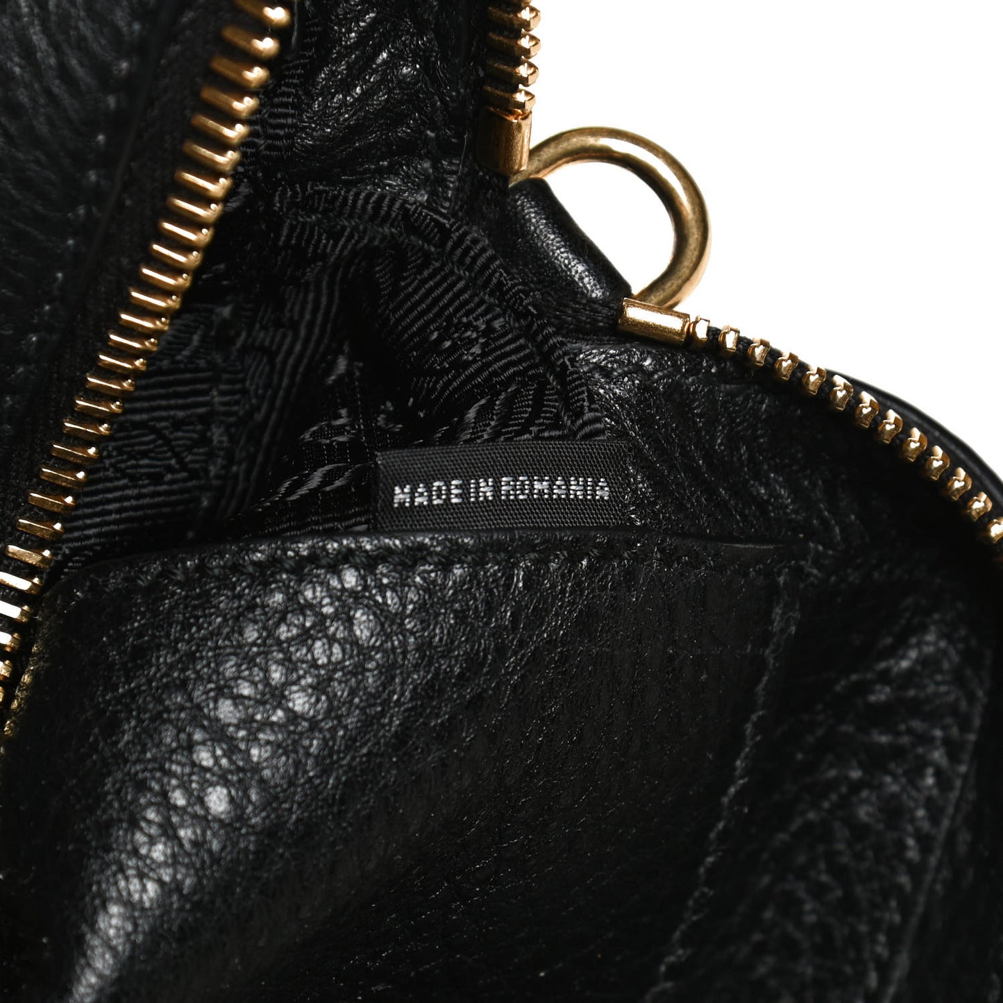 Vitello Daino Belt Bag Black
