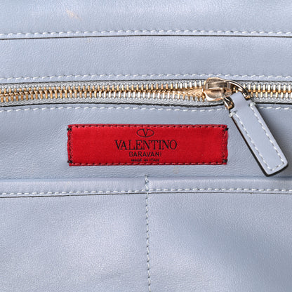 Valentino Garavani Vitello Medium Rockstud Tote Light Stone 6 of 9
