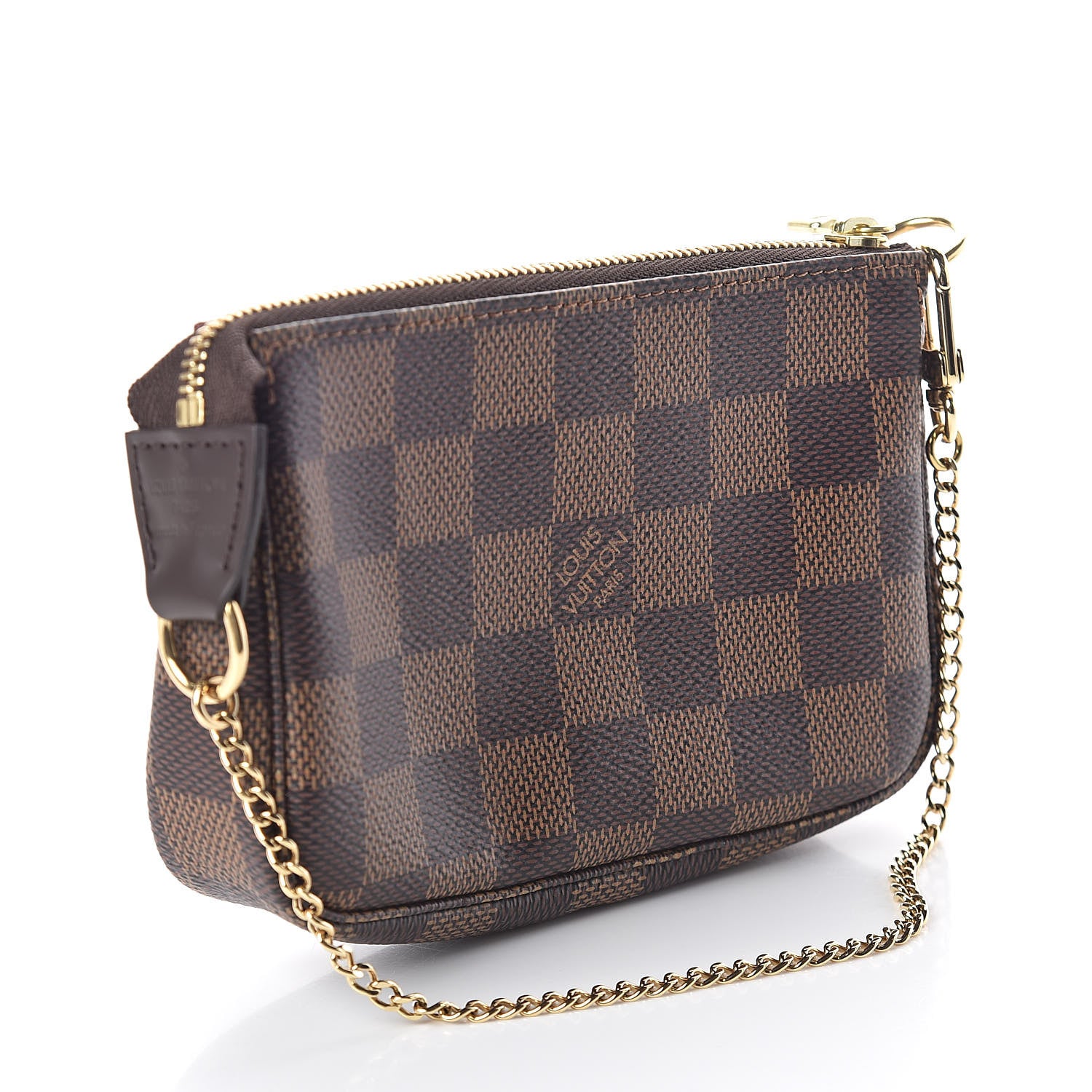 Louis Vuitton Damier Ebene Mini Pochette Accessories 3 of 6
