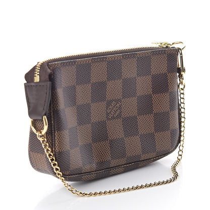 Louis Vuitton Damier Ebene Mini Pochette Accessories 3 of 6
