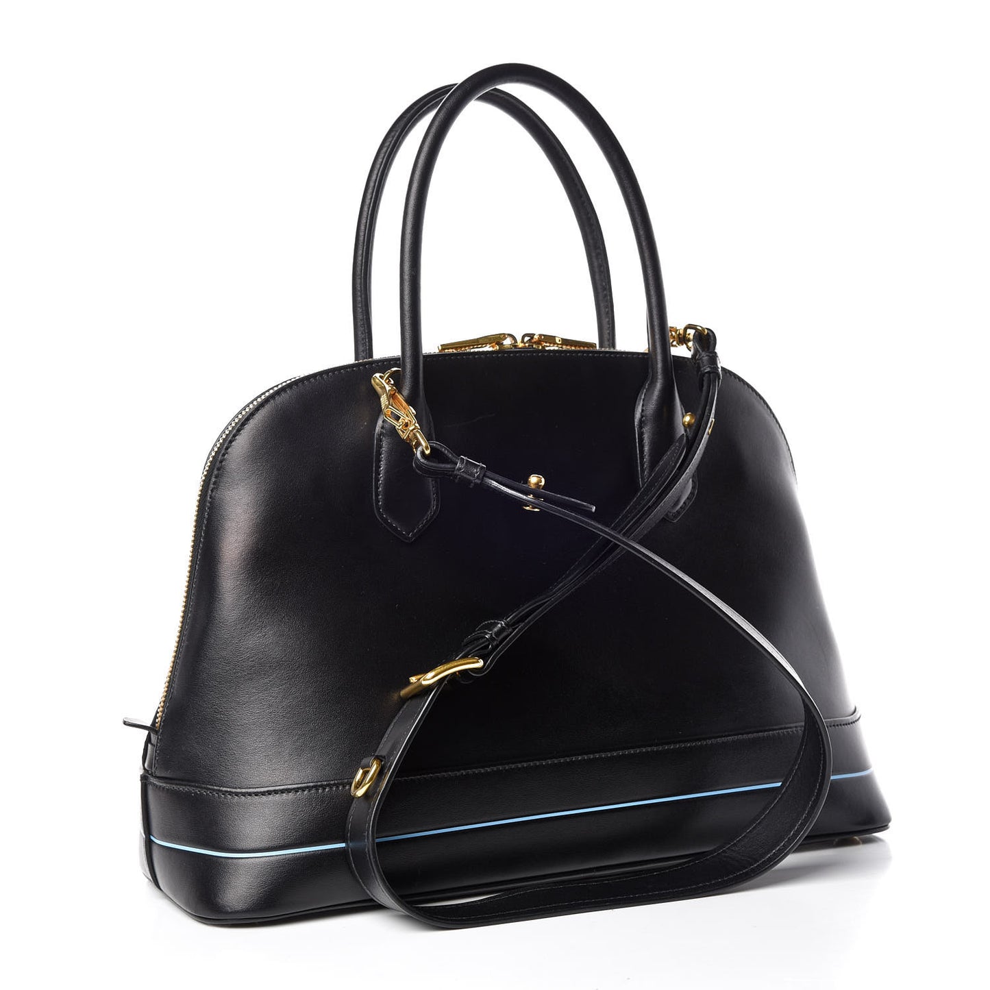 City Calfskin Mirage Promenade Tote Black