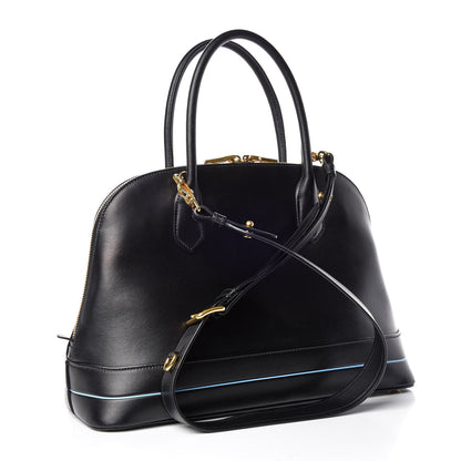 Prada City Calfskin Mirage Promenade Tote Black 4 of 10