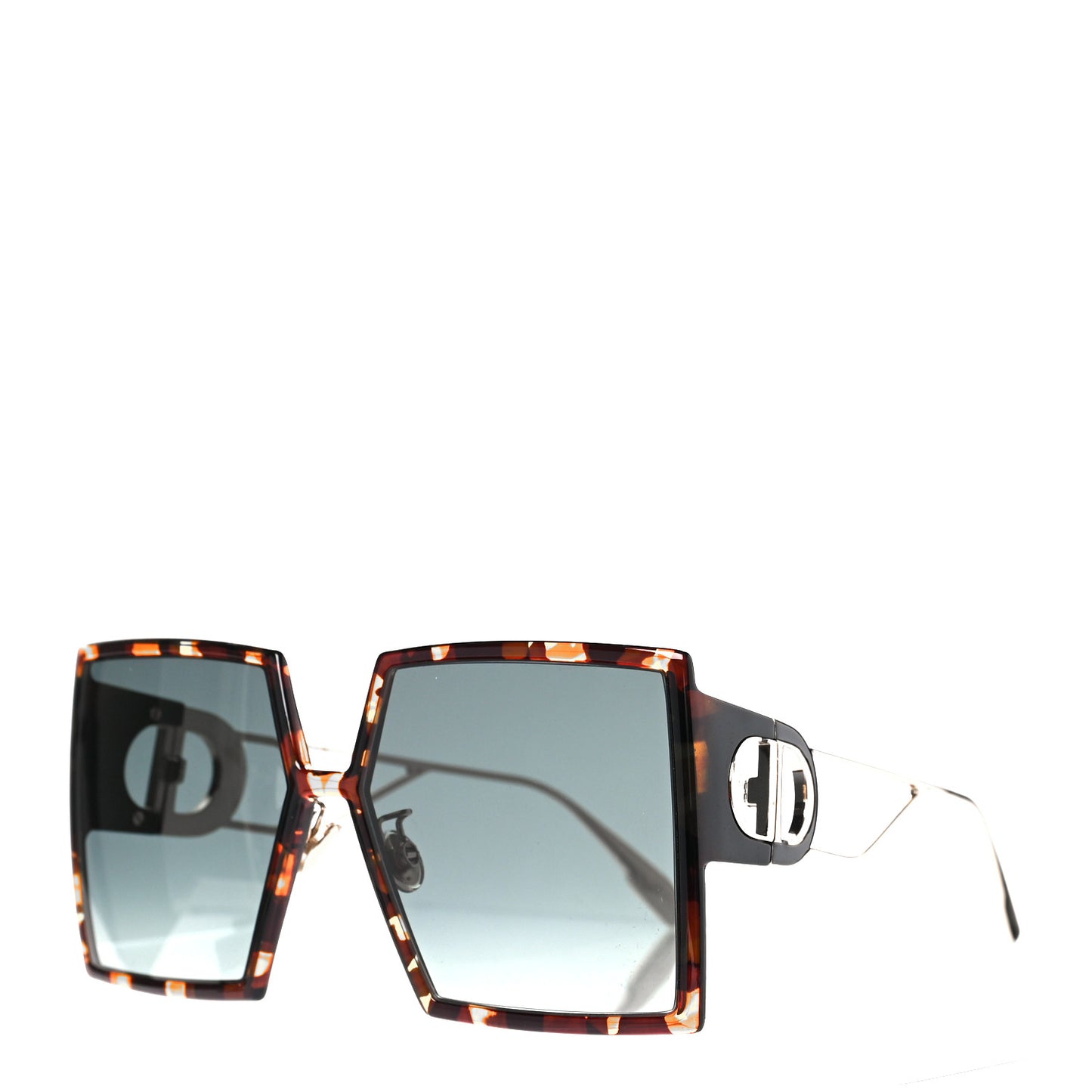 Square 30 Montaigne Sunglasses Tortoise