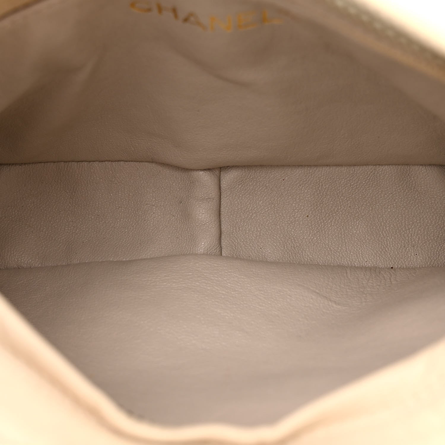 Chanel Lambskin Quilted CC Camera Case Beige 5 of 16