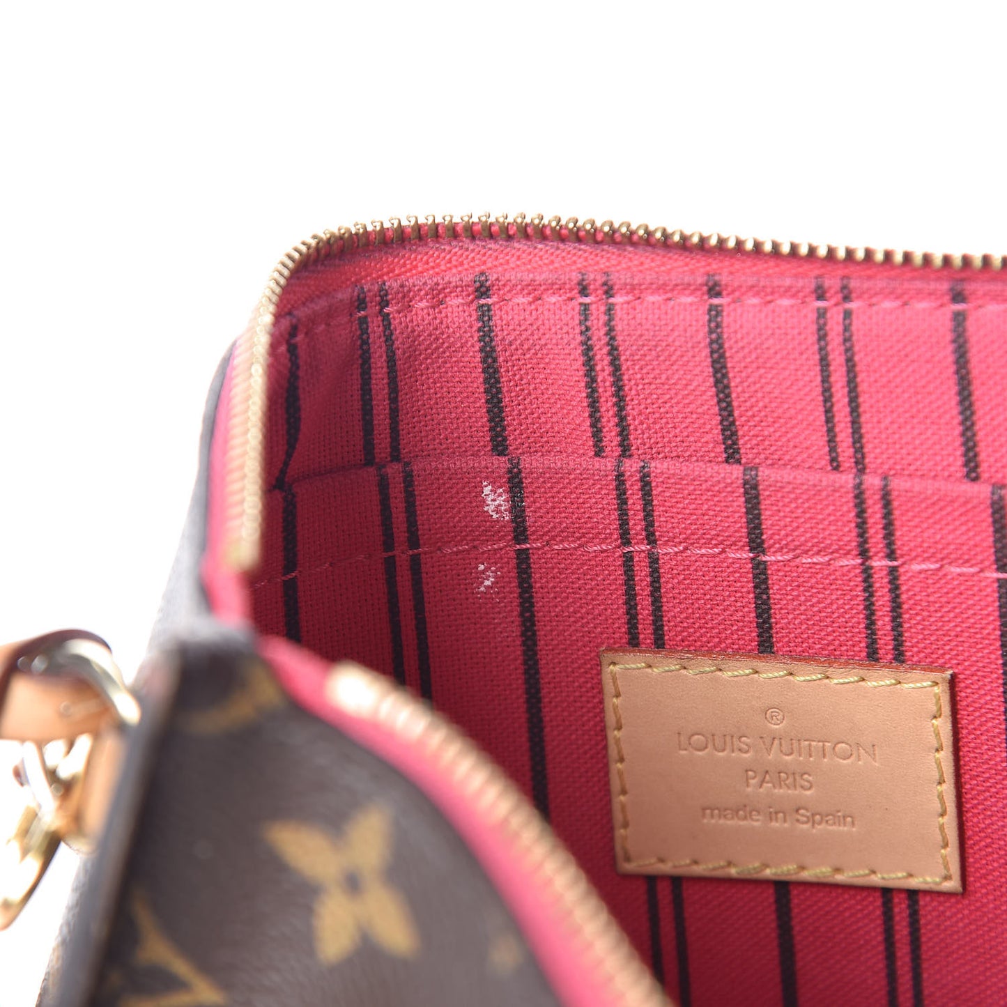 Monogram Neverfull MM GM Pochette Pivoine