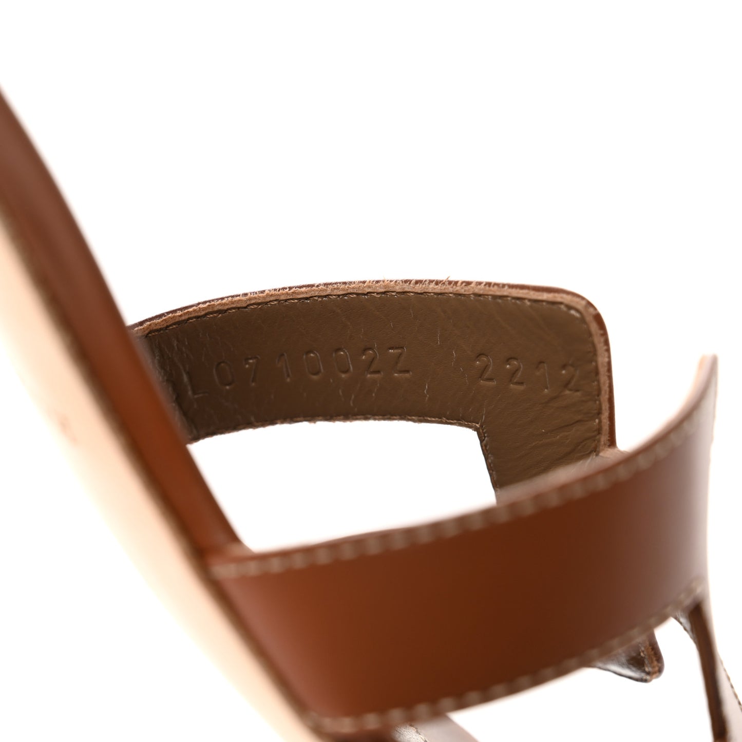 Calfskin Oasis Sandals 36 Gold