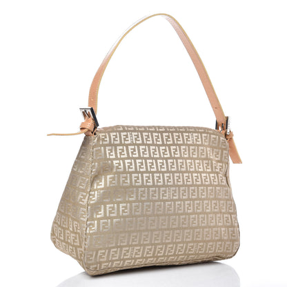 Fendi Zucchino Mama Baguette Beige 3 of 14