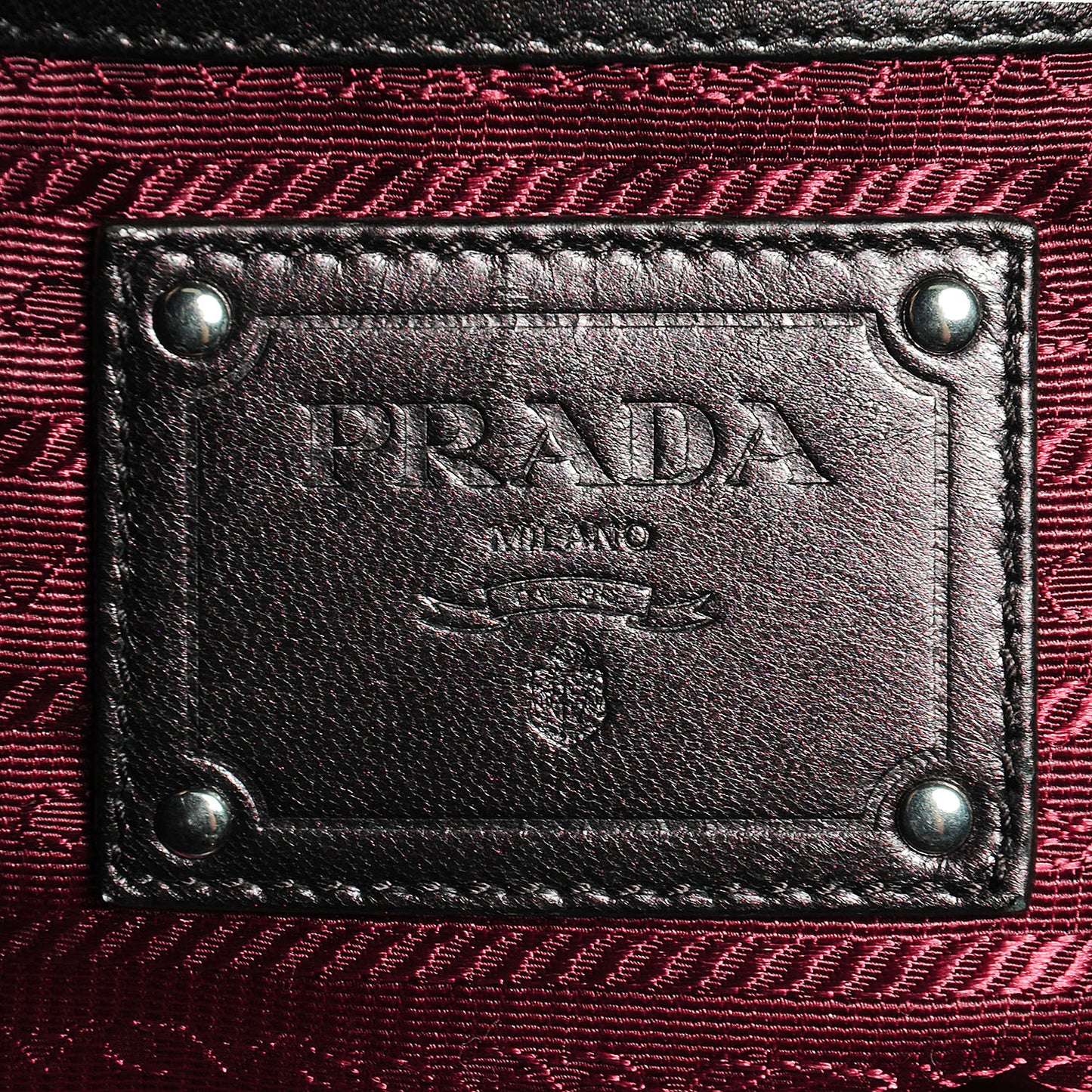 Nappa Mordore Stripes Shoulder Bag Ribes