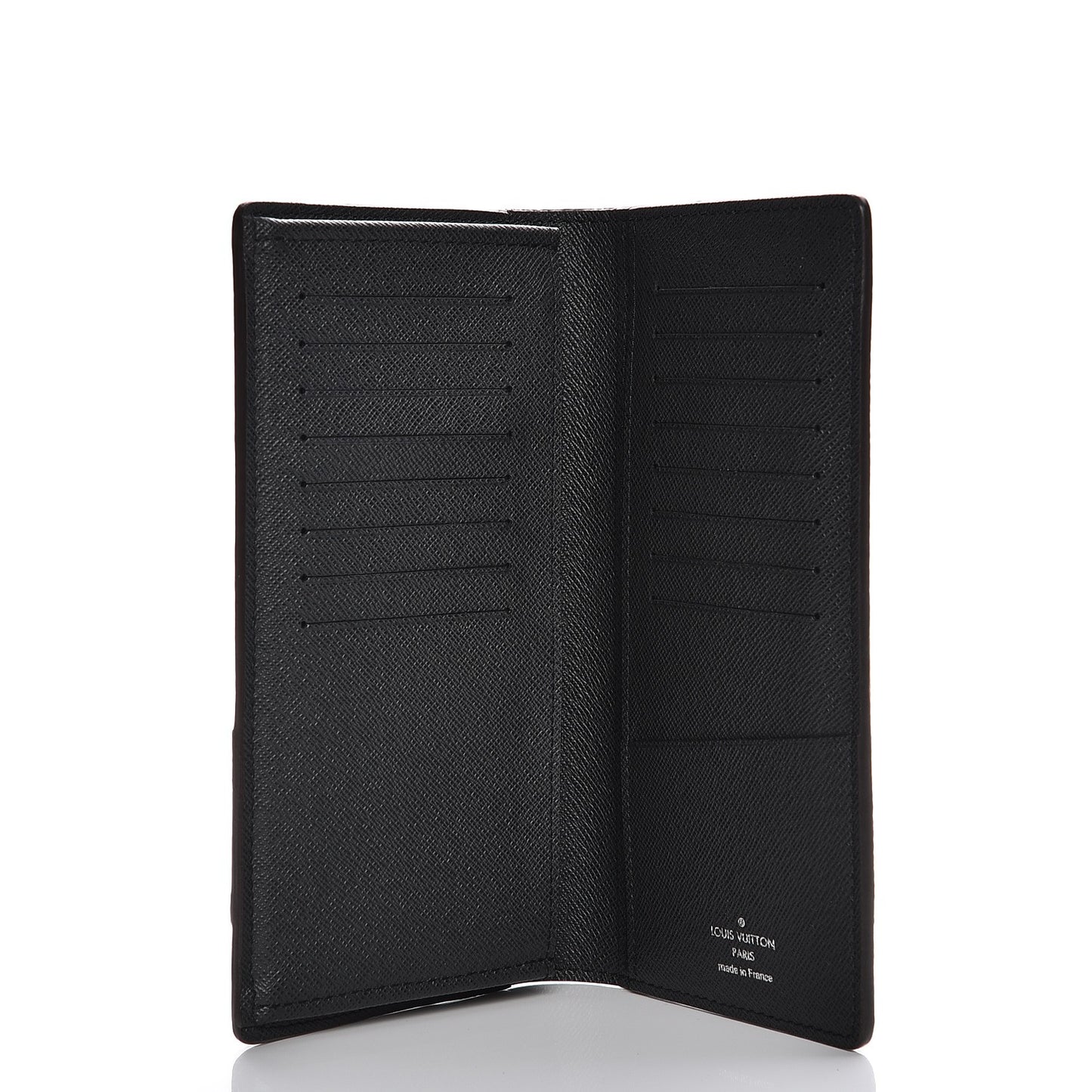 Taiga Stripe Brazza Wallet Ardoise