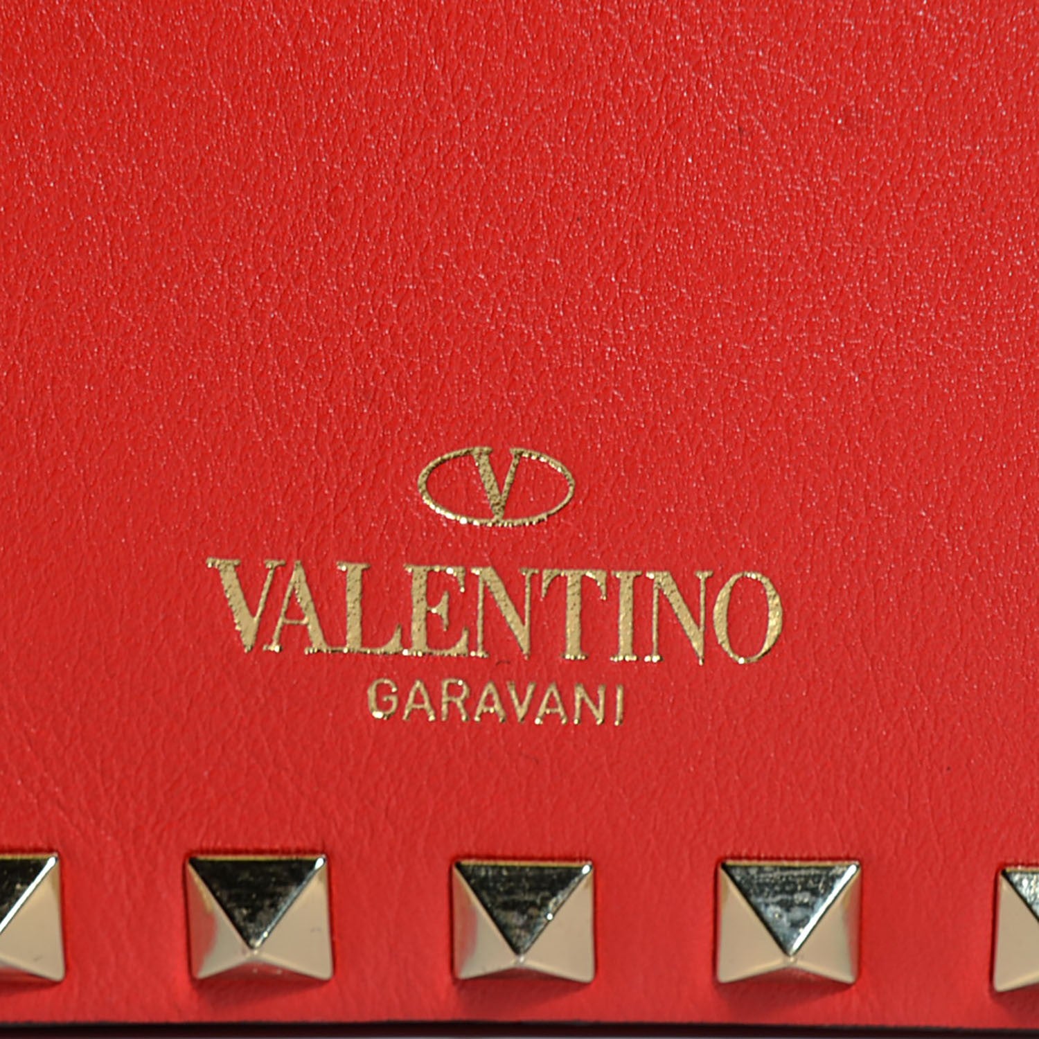 Valentino Garavani Calfskin Mini Rockstud Camera Crossbody Bag English Red 9 of 9