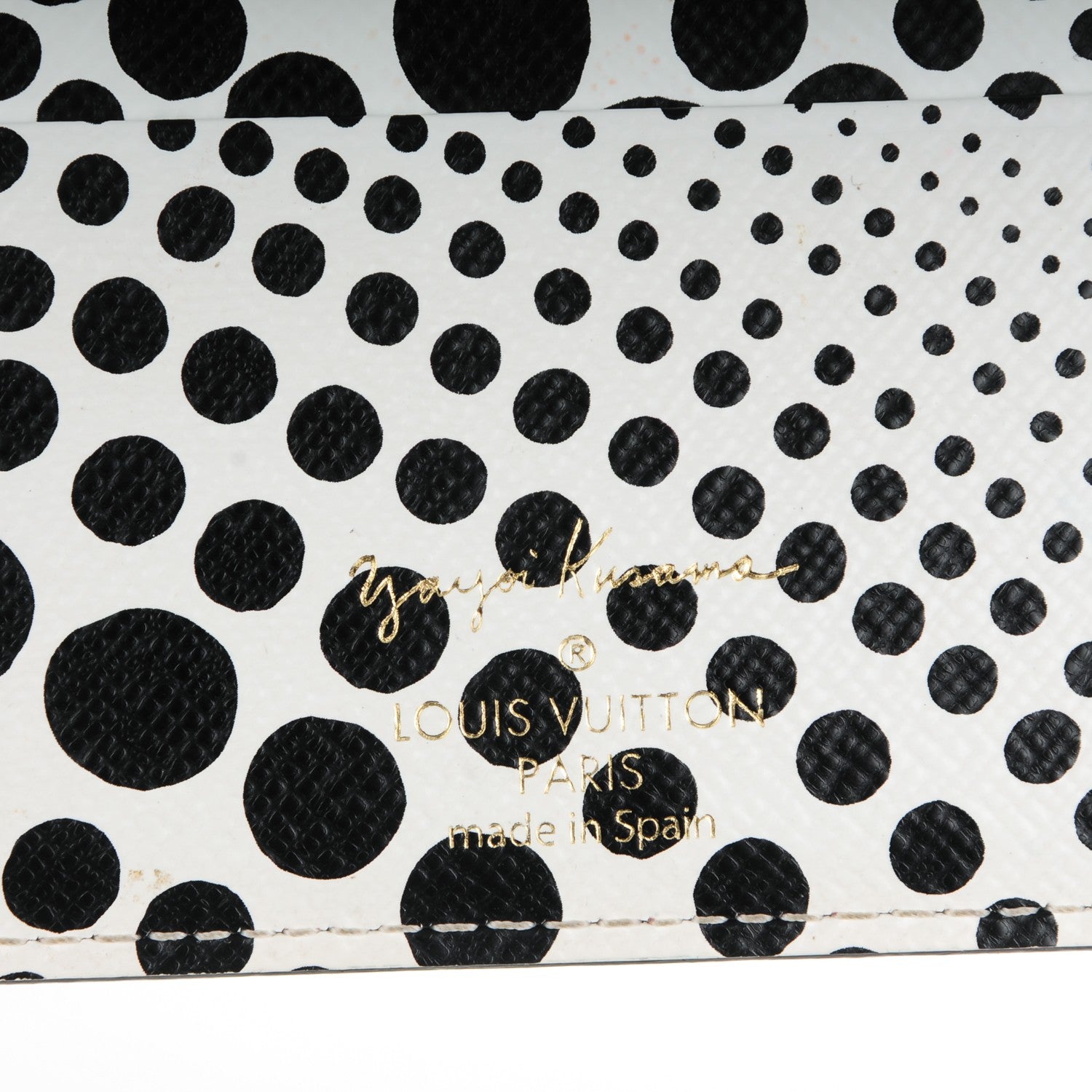 Louis Vuitton Monogram Kusama Waves Insolite Wallet White 6 of 12