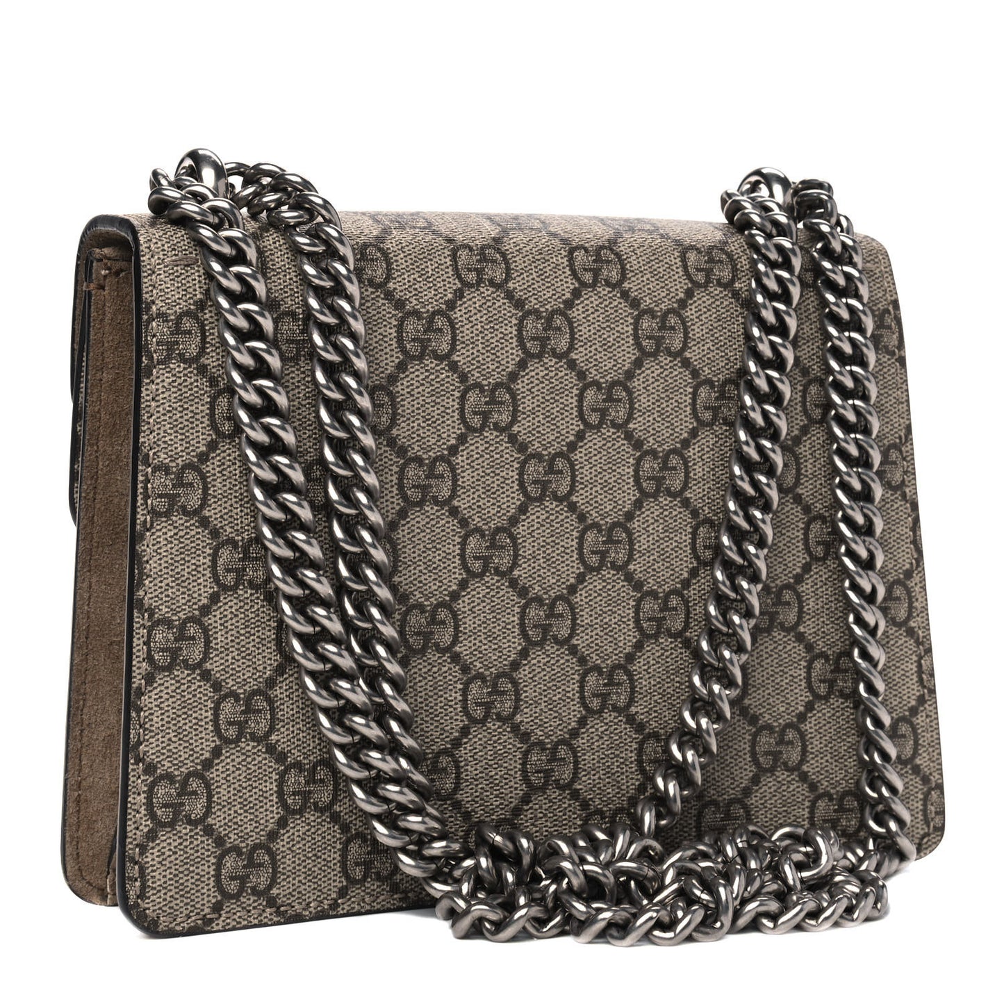 GG Supreme Monogram Mini Dionysus Shoulder Bag Taupe