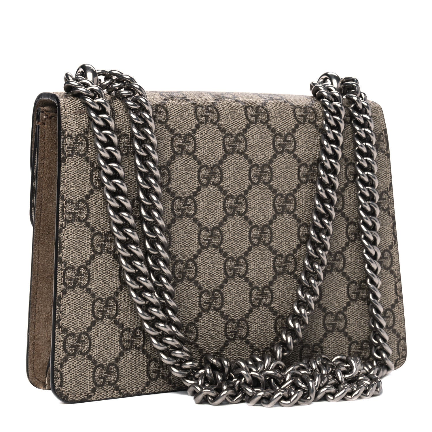 Gucci GG Supreme Monogram Mini Dionysus Shoulder Bag Taupe 2 of 4