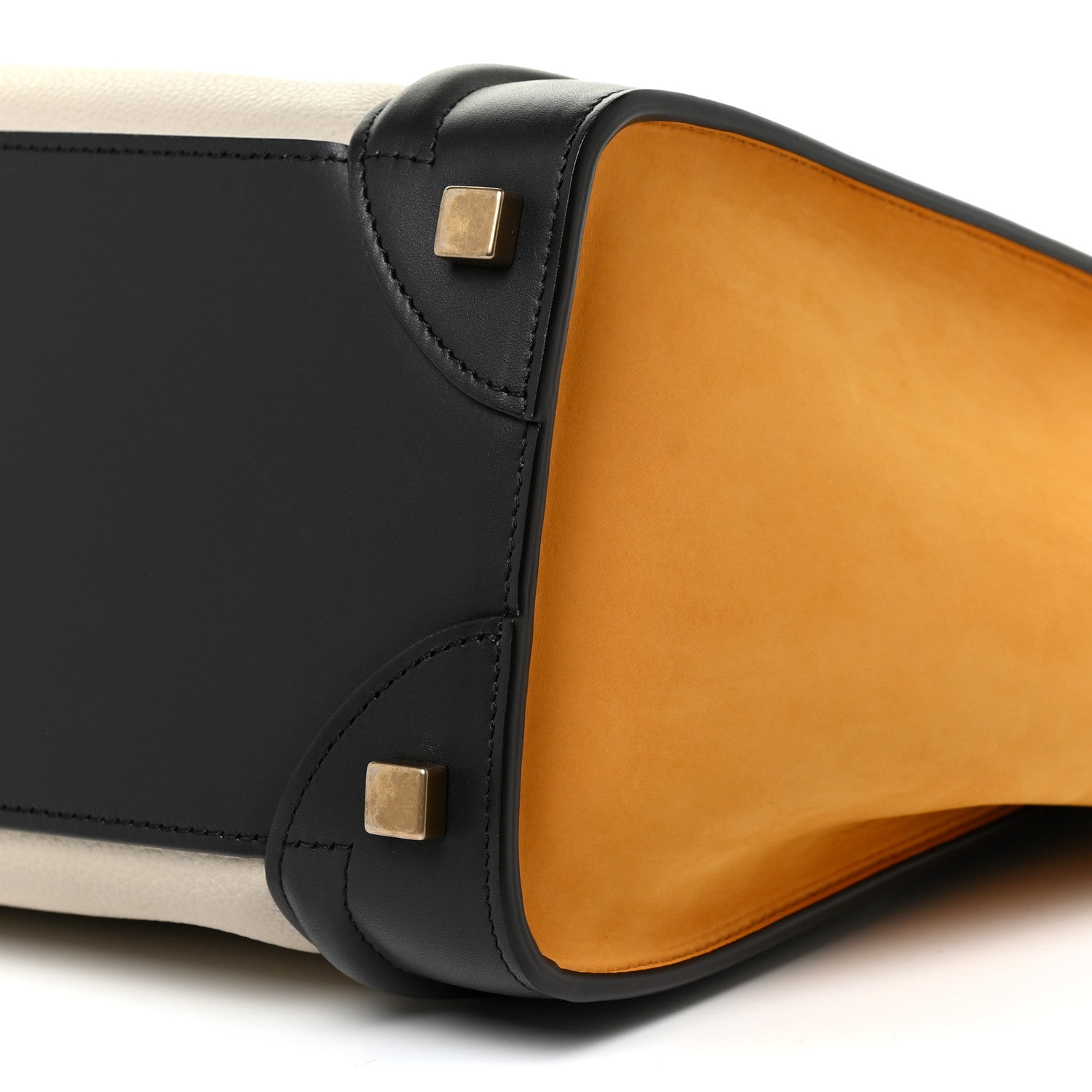 Celine Baby Grained Calfskin Nubuck Micro Tri-Color Luggage Desert 10 of 16